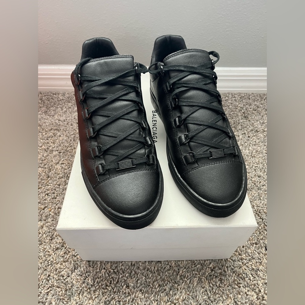 Balenciaga Arena Denim Effect Sneakers